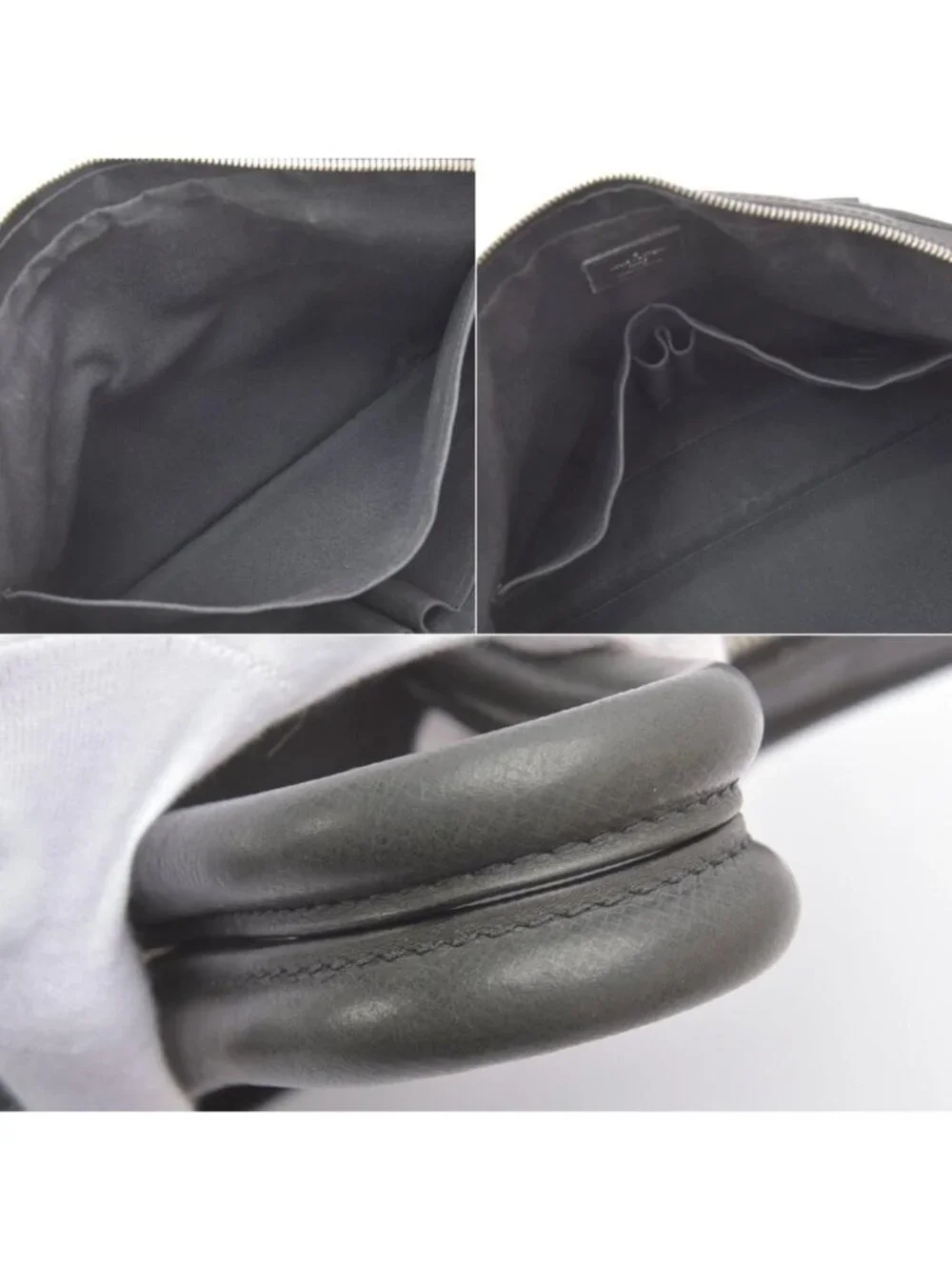 Louis Vuitton Porte Documents Briefcase PDB Taiga Leather Black